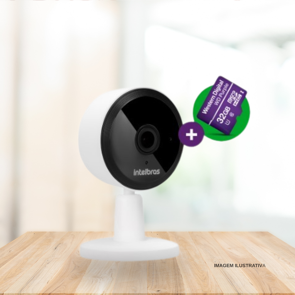 Câmera Wi-Fi iMX1 com Cartão de Memória