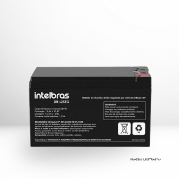Bateria Selada Intelbras XB 12SEG — 4,5Ah