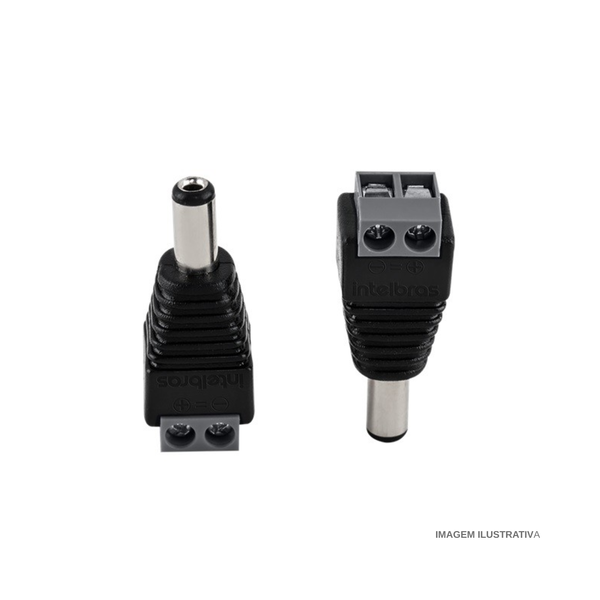 Conector Intelbras CONEX 1000 P4 Macho — 10un