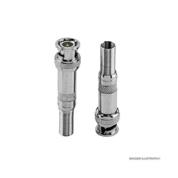 Conector Intelbras CONEX 1000 BNC Mola G2 — 10un