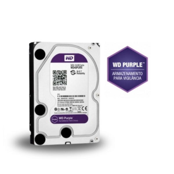 HD Purple Western Digital 1TB para CFTV
